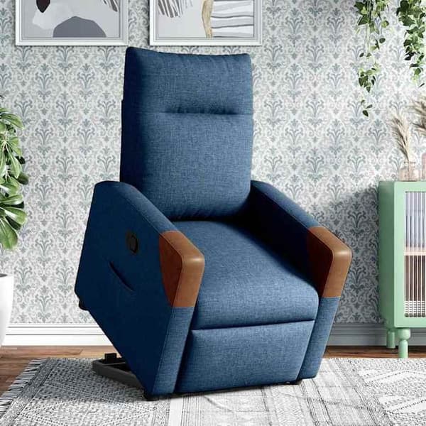 Maison Exclusive - Sininen kangas nojatuoli