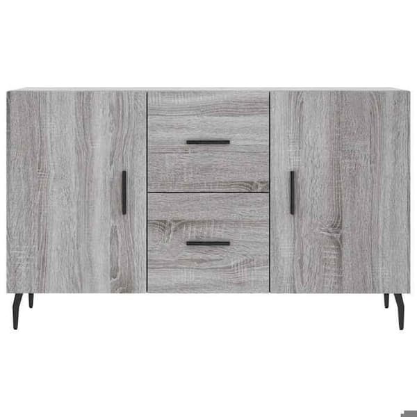 Maison Exclusive - Buffé Sonoma grå 100x36x60 cm ingenjörsträ