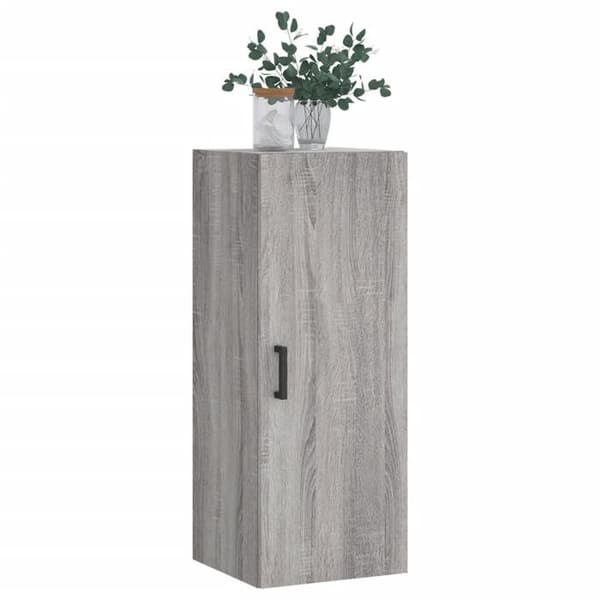 Maison Exclusive - Sonoma harmaa seinäkaappi 34,5x34x90 cm