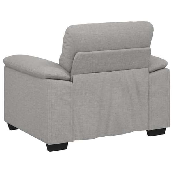 Maison Exclusive - Soffa/Fåtölj Grå Moln 100x81x84 cm tyg Molngrå