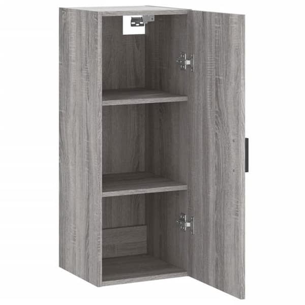 Maison Exclusive - Väggskåp sonoma grå 34,5x34x90 cm