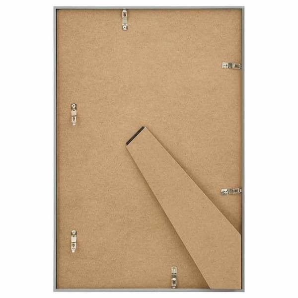 Maison Exclusive - Collage af 3 stk. sølvfarvede rammer til bord 21x29,7 cm MDF Silver