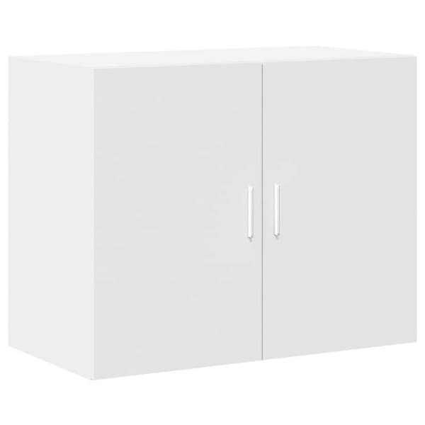 Maison Exclusive - Buffé hög vit 80x42,5x249 cm ingenjörsträ