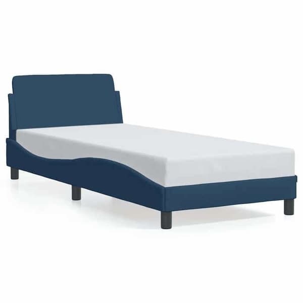 Maison Exclusive - Dover-sängynrunko sininen 90x200 cm kangas