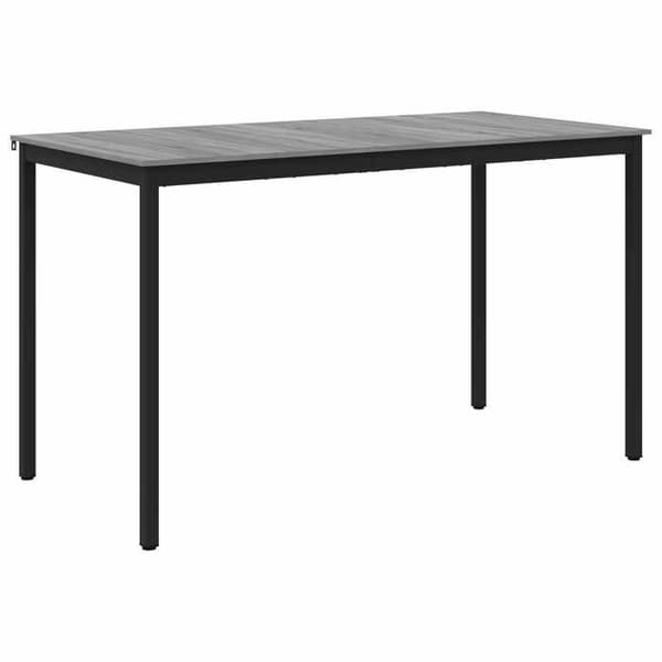 Maison Exclusive - Stående barbord i ingeniørtræ, rektangulær