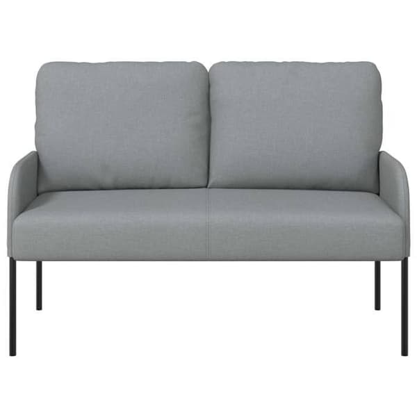 Maison Exclusive - Sofaer med pude 110cm Lys grå Krydsfiner