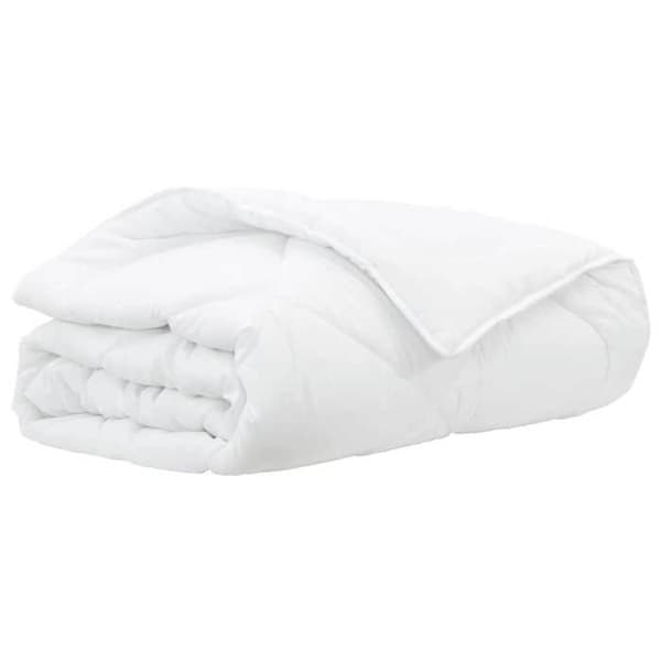 Maison Exclusive - Sommerdyne 242 x 220 x 3 cm Sommer Polyester Hvid Åndbar Vit