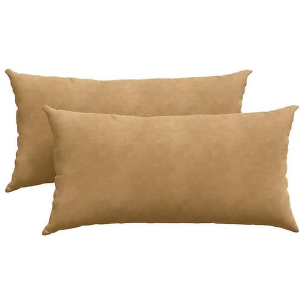 Maison Exclusive - Soffkuddar 2 st Brun 80 x 40 cm