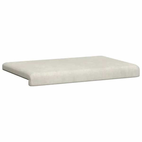 Maison Exclusive - Bänk Kudde Sammet Kräm Djup 35 cm Grädde