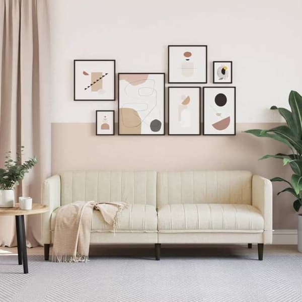 Maison Exclusive - 3-personers sofa i hør