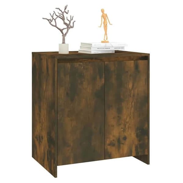 Maison Exclusive - Buffé Ek rökig 70x41x75 cm Ingenjörsträ