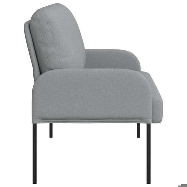 Maison Exclusive - Sofaer med pude 110cm Lys grå Krydsfiner