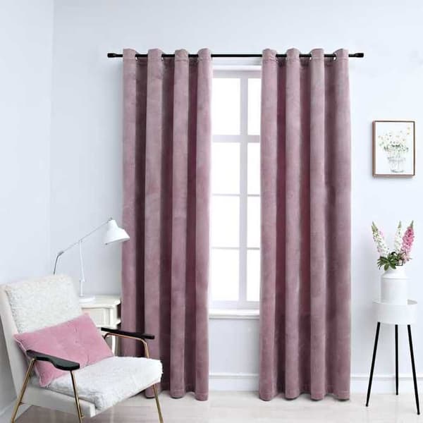Valoeste - Maison Exclusive - Polyesterivelu - Antiikkiruusu - 140 x 175 cm Antik ros