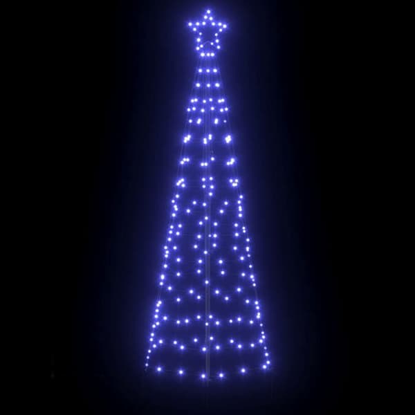 Maison Exclusive - LED Julgran EKENAS 250 cm 390 LED Blå Stålblå Stålblå