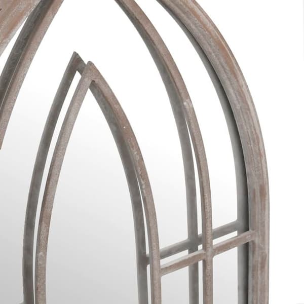 Maison Exclusive - Sand Spejl 70x30 cm Jern til indendørs brug Sand