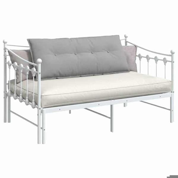 Maison Exclusive - Rygpude Grå sky 120 x 19 x 50 cm stof