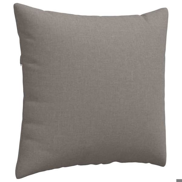 Maison Exclusive - Soffkuddar 2 st tyg Taupe 50 x 50 cm Mol