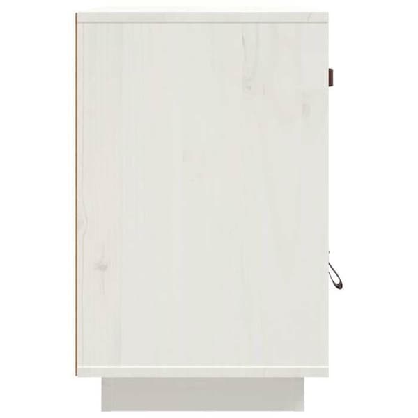 Maison Exclusive - Natbord Hvid 40x34x55 cm Solid fyrretræ Vit