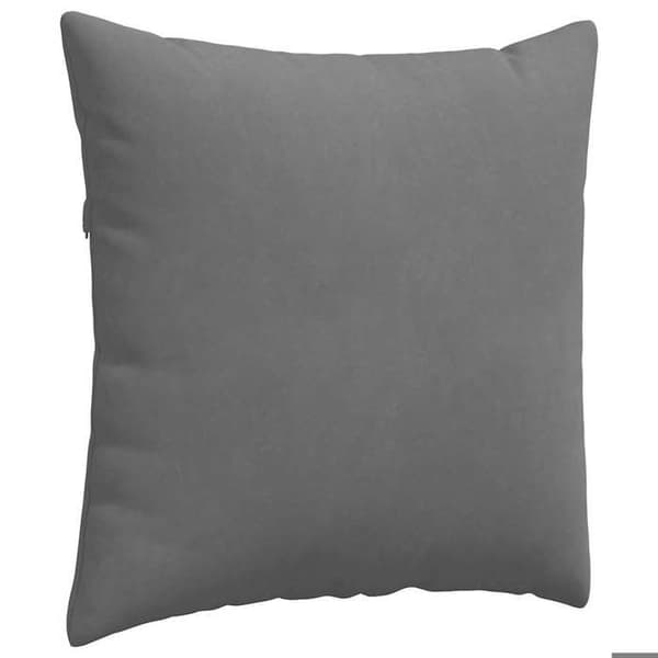 Soffkuddar - EXKLUSIVT HEM - 60 x 60 cm - Mörkgrå - 2-pack - Dragkedjefodral Mörkgrå