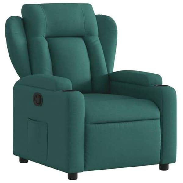 Maison Exclusive - Mørkegrøn Recliner Stol i Stof