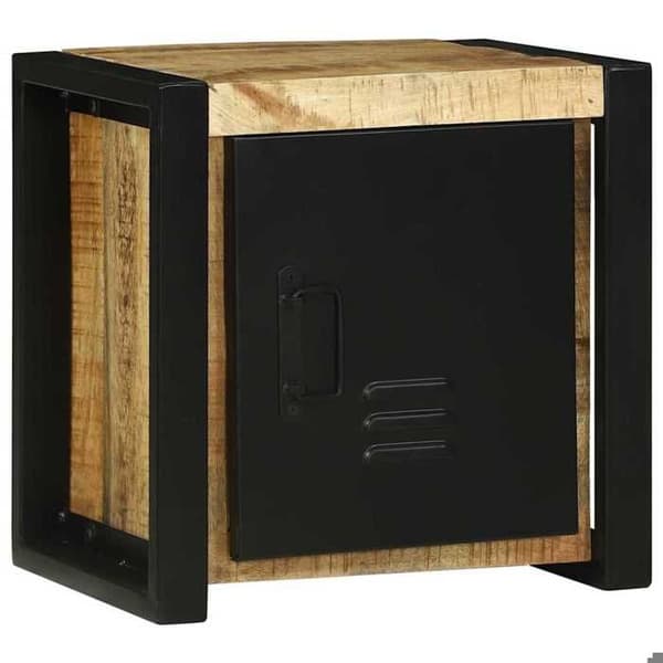 Badrumsmöbel - EXKLUSIV HEM - Rektangulär - Brun - 40 x 30 x 40 cm - Ben i järn, integrerade hyllor brun