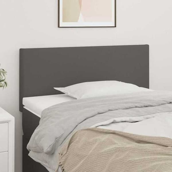 Maison Exclusive - Harmaa pääty 90x5x78/88 cm keinonahkaa Grå