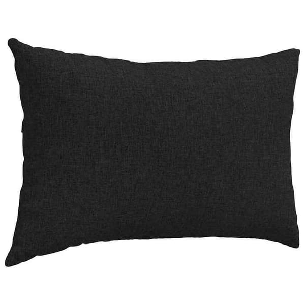 Soffkuddar - EXKLUSIV HEM - 60 x 40 cm (2-pack) - Svart - Dragkedja - Polyesterfyllning Svart