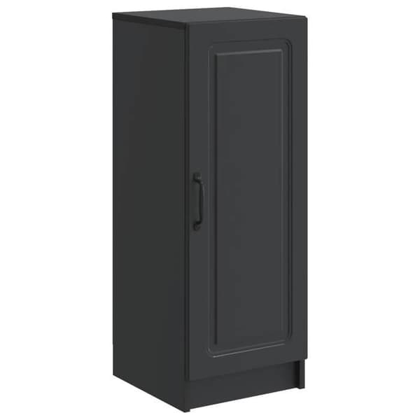 Maison Exclusive - Buffet Sort 33 x 34,5 x 87 cm Ingeniørtræ