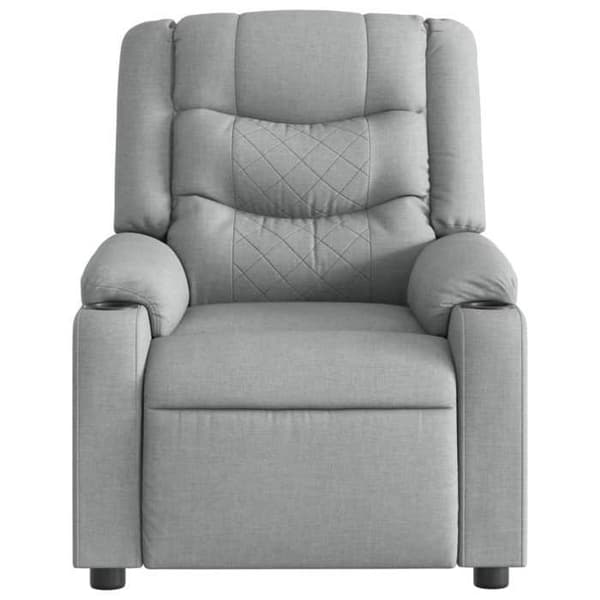 Maison Exclusive - Lätt grå recliner i tyg