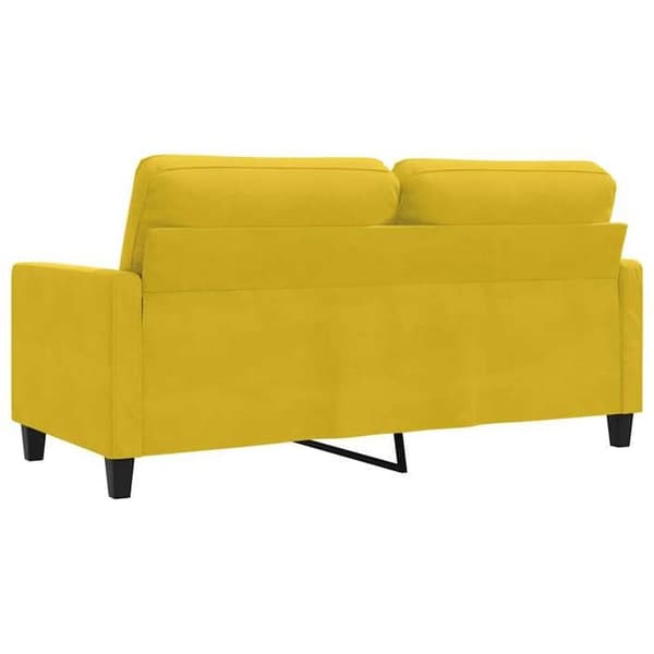Maison Exclusive - Soffa 2-sits Gul 140 cm Sammet