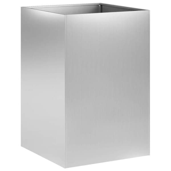 Maison Exclusive - Trädgårdskrukor 2 st Silver 40 x 40 x 75 cm