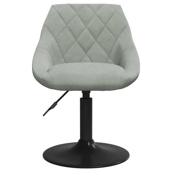 Maison Exclusive - Barstol Ljusgrå Sammet