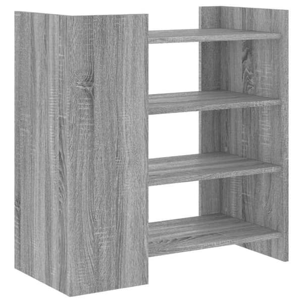 Maison Exclusive - Buffé sonoma grå 73,5x35x75 cm ingenjörsträ