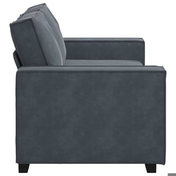 Maison Exclusive - Sofa 2 pladser mørkegrå 180 x 78 x 84 cm velour