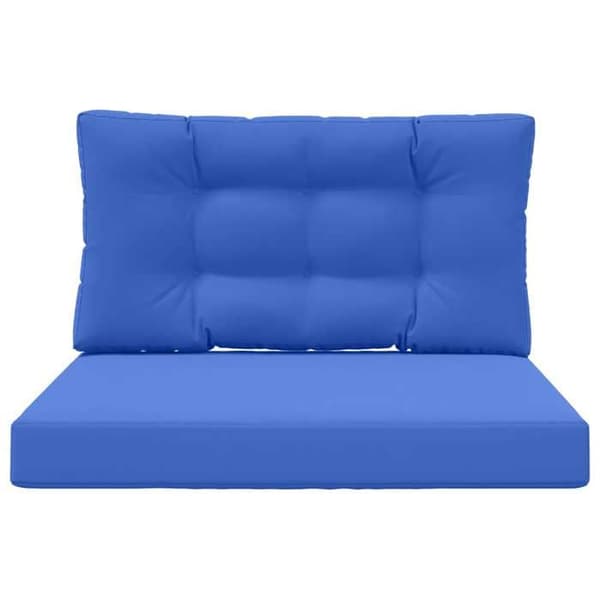 Utomhus soffkudde - EXKLUSIV HEM - 80 x 80 cm - Polyester - Kungblå - Dragkedja fodral kungsblå