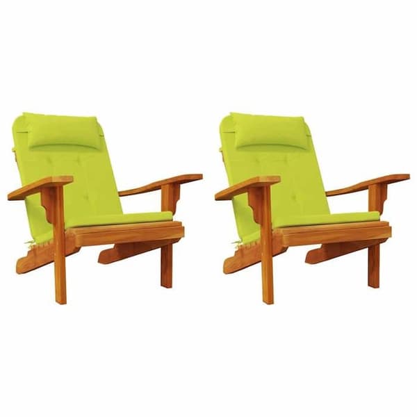 Stolepuder - EKSKLUSIV HUS - 58x77x4,5 cm - Oxford-stof - Lys grøn - Elastisk rem Ljusgrön
