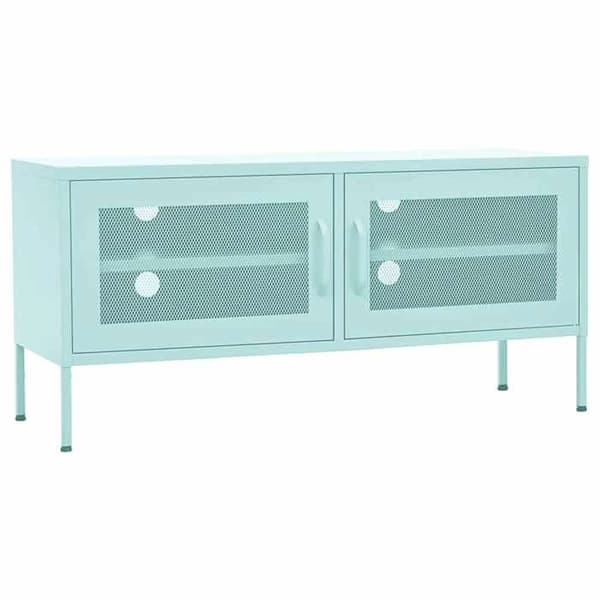 Maison Exclusive - TV-møbel Mintgrøn 105x35x50 cm Stål mintgrön