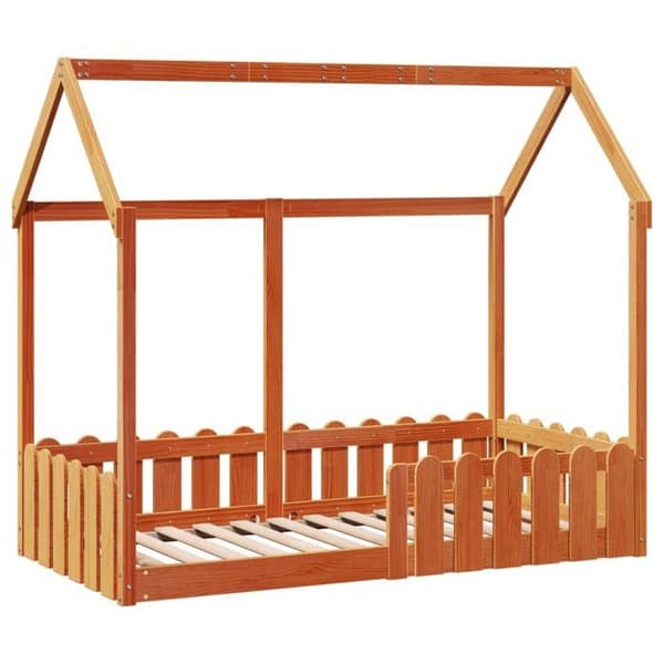 Maison Exclusive - Børneseng i husform uden madras 80x160 cm