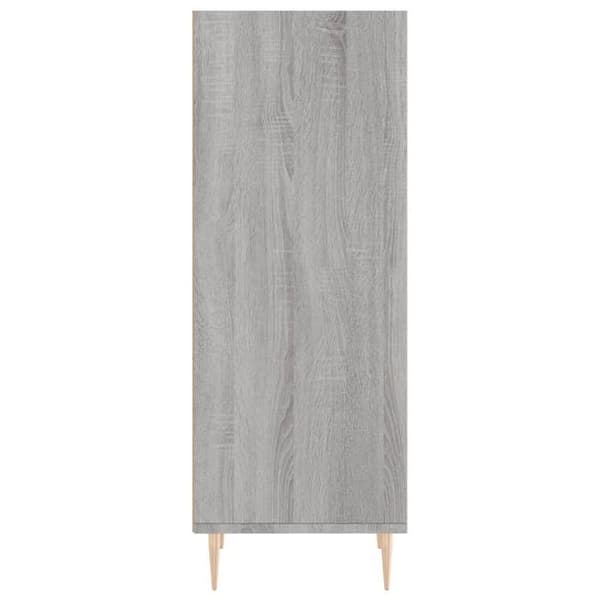 Maison Exclusive - Buffé Sonoma Grå 34,5x32,5x90 cm Ingenjörsträ
