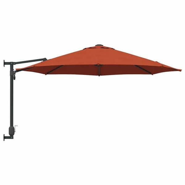 Maison Exclusive - Haveparasol 248 x 248 x 148 cm Polyester og Stål