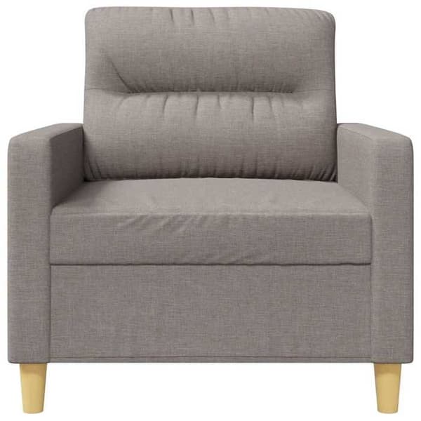 Maison Exclusive - Stol Taupe 60 cm Stof