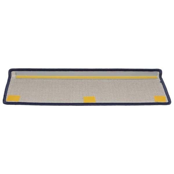 Maison Exclusive - Trappmatta 15 delar 65 x 21 x 4 cm Blå Rektangulär kant Blå