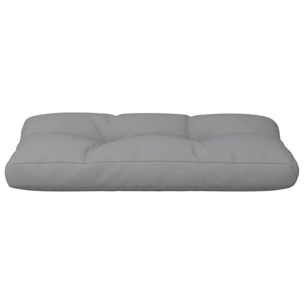Maison Exclusive - Grå pallkudde 80x40x12 cm tyg
