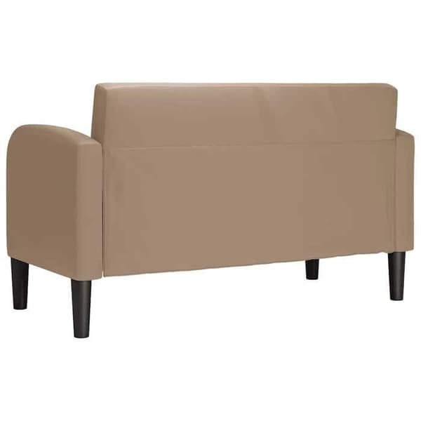 Soffa - EXKLUSIV HEM - Soffa - Konstläder cappuccino - 2 platser - 110 cm Cappuccino