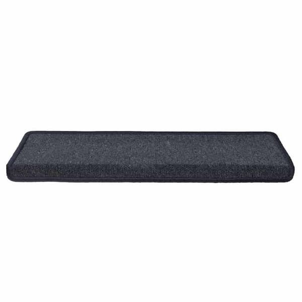 Maison Exclusive - Trappe tæppe 15 stykker 65 x 21 x 4 cm Mørkegrå og blå Rektangulær kant
