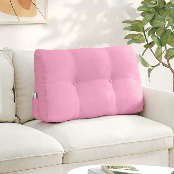 Maison Exclusive - Rygpude Rosa 80 x 24 x 50 cm stof