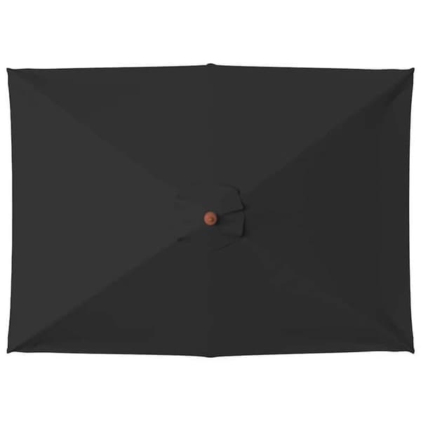 Maison Exclusive - Haveparasol med sort træmast 150x200 cm