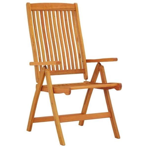Maison Exclusive - 2 stk. sammenklappelige stole i massivt eucalyptus træ