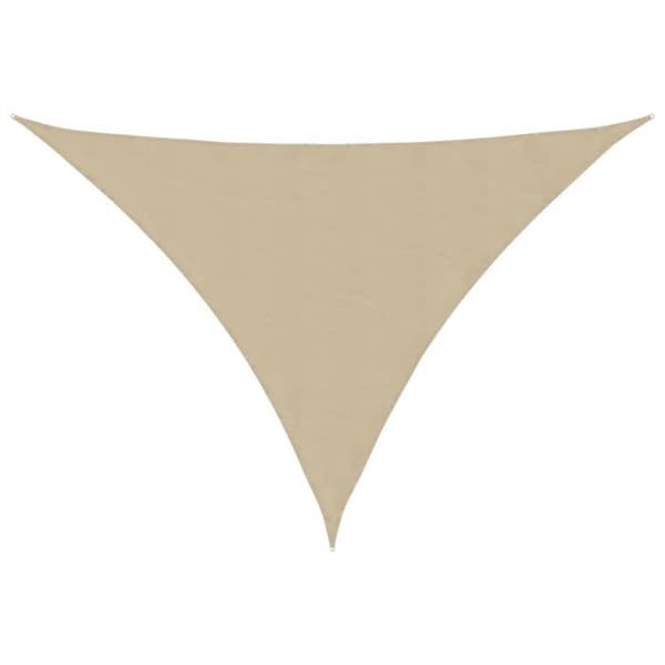 Parasollskydd - Exklusivt Hem - Triangulär - 5 x 5 x 6 m - Beige beige