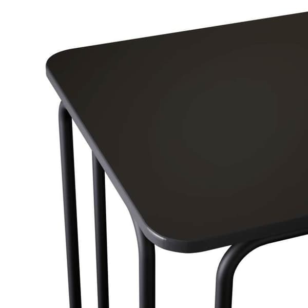 Maison Exclusive - Spisebord / Middagsbord 100 x 50 x 75 cm Sort Svart